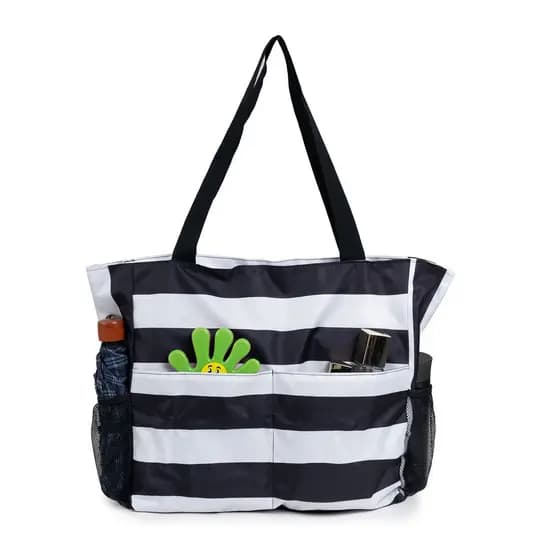 Estoque pronto novo estilo praia Multi-bolso bolsa impermeável à prova de areia dobrável saco de praia portátil saco de