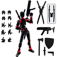 (Montagem Completa) Figura Impressa Em 3D Manequim De 5.54 Polegadas13 Brinquedo Móvel Mecânico De Corpo Inteiro , Decor