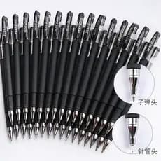 Caneta Gel GP380, caneta preta de assinatura, escritório, papelaria, exame de estudante, caneta azul, 0.5mm, caneta tint
