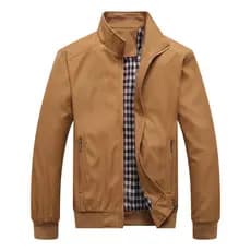Jaqueta Masculina Nova de Primavera e Outono 2026, Estilo Piloto, Casual, Moda Coreana, Jaqueta com Zíper 9RUI SXGU
