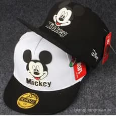 Novo boné infantil estilo coreano com patch M, boné de sol para meninas, boné hip-hop de aba reta, boné de beisebol para
