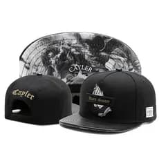 Novo Boné Bordado e Estampado CAYLER SONS Europeu e Americano para Homens, Boné Moderno de Aba Reta, Boné de Beisebol Hi