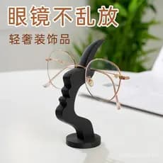 Novo suporte criativo e divertido para óculos, decoração para loja de óculos, ornamento de escritório, presente, suporte