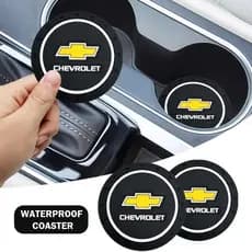 1Pc Carro Anti Deslizamento Coaster Copo De Água Slot Antiderrapante Almofada Acessórios Para Chevrolet Colorado Cruze F