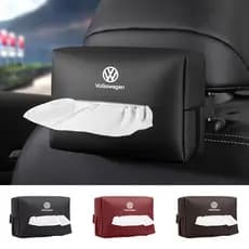 Saco De Tecido Do Carro Assento Traseiro Pendurado Viseira Sol Braço Caixa Toalha Papel Para Volkswagen VW Tiguan CC Jet