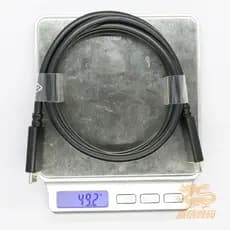 Lixun OEM 240w Super Macio Banhado A Prata Coaxial Lightning 5 usb4 gen4 80gb Tipo-C para Cabo de Dados C