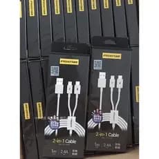 Pinsheng Original dois em um cabeça dupla um para dois adequados para Apple tipo-c carregador de celular cabo de dados A
