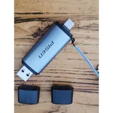 Pinsheng USB3.0 Dois em um sd/tf Cartão de memória para celular otg Computador multifuncional tipo c Leitor de cartão de