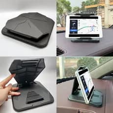 Carro telefone móvel Tablet 17cm 23cm navegador suporte Console central tela Vertical Horizontal Base Universal clipe de