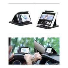 Suporte do telefone do carro painel de controle Central navegador clipe ventosa Anti-deslizamento almofada Base iPad Tab