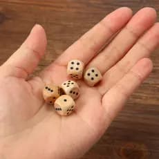 Dados de madeira maciça sólido tamanho grande dados peneira barra suprimentos KTV Mahjong tabuleiro de xadrez cor pelota