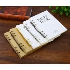 Novo A4b5a5a6a7 caderno de folhas soltas recarga bloco de notas diário linha Horizontal folhas soltas núcleo interno pap