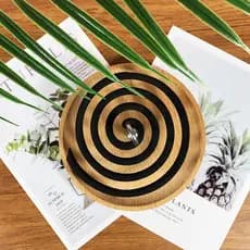 Japonês ao ar livre Mosquito placa de incenso Rack interior aromaterapia madeira criativo sândalo doméstico aromaterapia