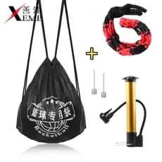 Pq801 _ Bolsa de basquete para estudantes, portátil, treinamento esportivo, bola, cordão, mochila única, armazenamento d