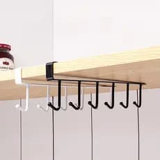 Cabide de armário T A1pq801-perfurado pano rack espátula colher cabide prateleira de cozinha gancho rack