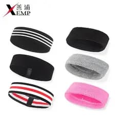 J faixa de cabelo/esportes A1pq801-esportes basquete correndo bandana masculino feminino absorvente antitranspirante ban