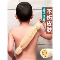 Loofah toalha de banho bucha escova de banho de cabelo volta esfregando ferramenta útil senhoras casa crianças esfregand