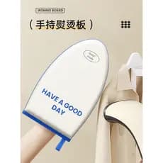 Mini tábua de passar roupa Tábua de passar roupa portátil Máquina de passar roupa Tábua de passar roupas Luvas Anti-esca
