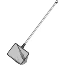 Rede De Peixes De Aquário Pawfly Com Alça Longa Extensível De 9-24 Polegadas Para Tanque Betta Pequeno Lago Koi E Piscin