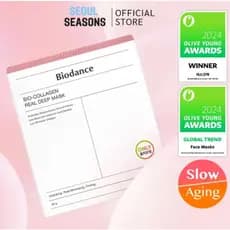 [Biodance] Folha De Máscara Profunda Real De Bio-Colágeno (Pacote 24ea) Experiente A Pele De Vidro Final [Envio Da Corei
