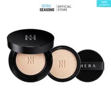 [HERA] Base Almofada Preta Fps 34/PA + (Conjunto De Recarga 15g + 15g) [Envio Da Coreia]