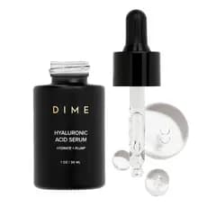 Sérum de Ácido Hialurônico DIME Beauty - Sérum Facial Ultra Hidratante e Anti-Envelhecimento para Pele Seca, Preenche e
