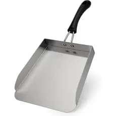 Espátula de Aço Inoxidável Stanbroil para Churrasqueira, Ideal para Manusear Alimentos e Fazer Smash Burger, 13" AIMG