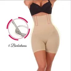 Cinta Modeladora com 4 Barbatanas Cós Alto Anti Celulite Com 4 Barbatanas Não Enrola。atacado