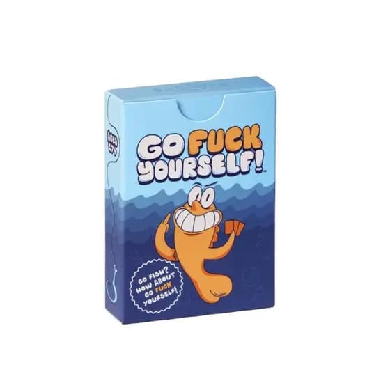 Go F*** Yourself Jogo de Cartas para Adultos - Jogo de Festa Hilário para 3-10 Jogadores - Montagem Rápida e Fácil - Pre