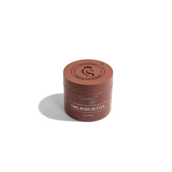 Manteiga Corporal Perfumada Crowned Skin King - Aroma Quente e Sensual |   5 onças