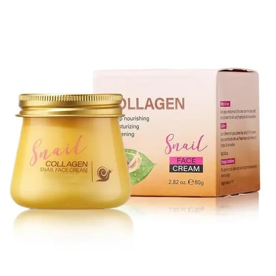 Creme facial de colágeno de caracol, creme hidratante anti-rugas e R ETCO HT8S