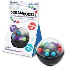 Bola Quebra-Cabeça Scramboozle da Learning Resources, Brinquedos para Meninos ou Meninas de 6 Anos, Jogos de Viagem para