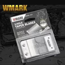 Lamina Wmark W2 Prata / Dourada  Profissional Para Maquinas de Cabelo Da Whall E Kemei.
