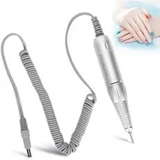 Manípulo de Substituição 12V para Máquina de Perfuração de Unhas Elétrica, Polidor e Lixador de Unhas