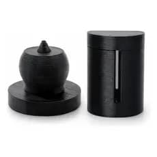Kit 100 Fixador para Letreiro Pino Click Letras 3D Placas e Logos Montagem Rápida