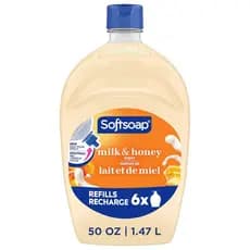 Softsoap com Aroma de Leite e Mel, Refil de Sabonete Líquido para Mãos, 50 Onças BNCW