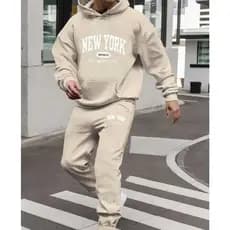 Moletom Canguru Unissex Feminino Masculino Com Capuz Blusa de Frio Inverno NEW-YORK