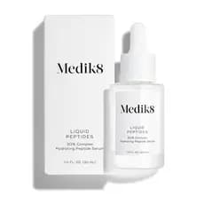 Medik8 Peptídeos Líquidos - Sérum Regenerador com Múltiplos Peptídeos - Suaviza Rugas e Linhas Finas - Hidratante, Ilumi