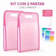 2 un Pasta Sanfonada Para Documento Com 13 Divisórias E Pasta Prancheta Tamanho A4 Escritório Escolar