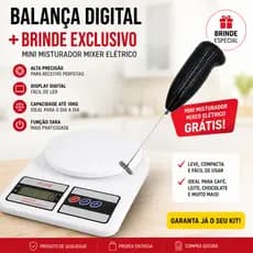 BALANÇA DIGITAL ELETRÔNICA DE COZINHA 10 KG