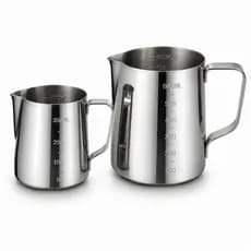 Kit Leiteira Inox 350ml 550ml Cremeira Pitcher Barista Jarra