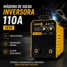 Máquina de Solda Inversora Leve e Prática Versoes 110-220v EDIÇÃO ESPECIAL