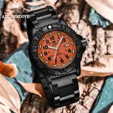 Addiesdive marca relógio masculino à prova dwaterproof água luminoso relógio de quartzo esportes ao ar livre atacado for