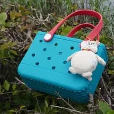 Bolsa de ombro 2026, bolsa à beira-mar, EVA, praia, alça DIY, combinação de cores, à prova d'água, bolsa de praia