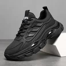 Tênis masculino 2025 primavera novo estilo masculino moda All-Match tênis aumentando pai sapatos masculinos uma peça rem
