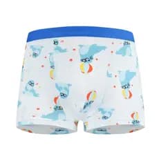 Novo produto de algodão puro roupa interior do menino confortável respirável cuecas boxer do menino médio grande meninos