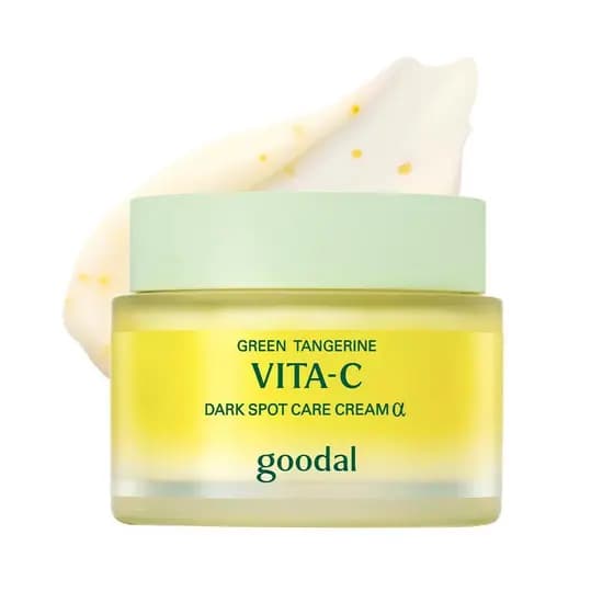 GOODAL Creme de Vitamina C Laranja Verde [Versão Premium] – Creme de Vitamina C Contém 5% de Niacinamida |   Reduza manc