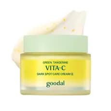 GOODAL Creme de Vitamina C Laranja Verde [Versão Premium] – Creme de Vitamina C Contém 5% de Niacinamida |   Reduza manc