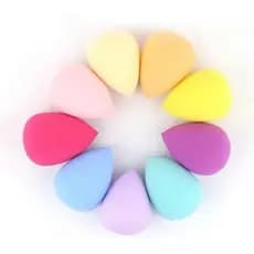 Conjunto de 4 Esponjas de Maquiagem, Esponjas de Maquiagem Profissionais para uma Maquiagem Impecável, Blender para Base