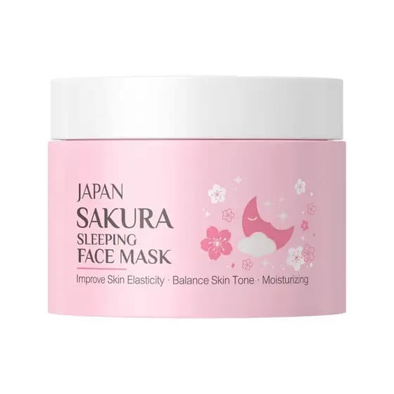 Sérum de Vitamina FEESHOW com Extrato de Sakura para Hidratação Facial e Corporal, para Pele Seca, Aumenta o Brilho e a 